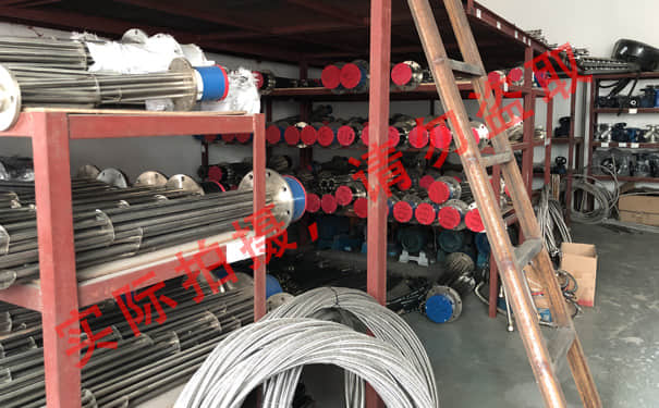 kaiyun·开云(中国)官方网站发热管仓库实拍_久阳机械