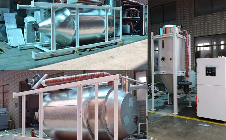 除湿干燥机吹料案例(图1) 除湿干燥机吹料案例(图1)