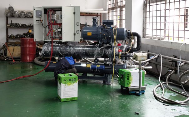 螺杆式冷水机制冷剂充注 螺杆式冷水机制冷剂充注