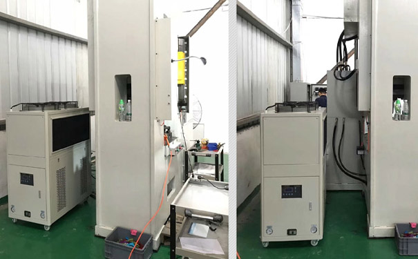 智能变频风冷式冷水机客户现场 智能变频风冷式冷水机客户现场