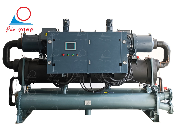 360HP双螺杆水冷型螺杆机_大型螺杆冷水机组